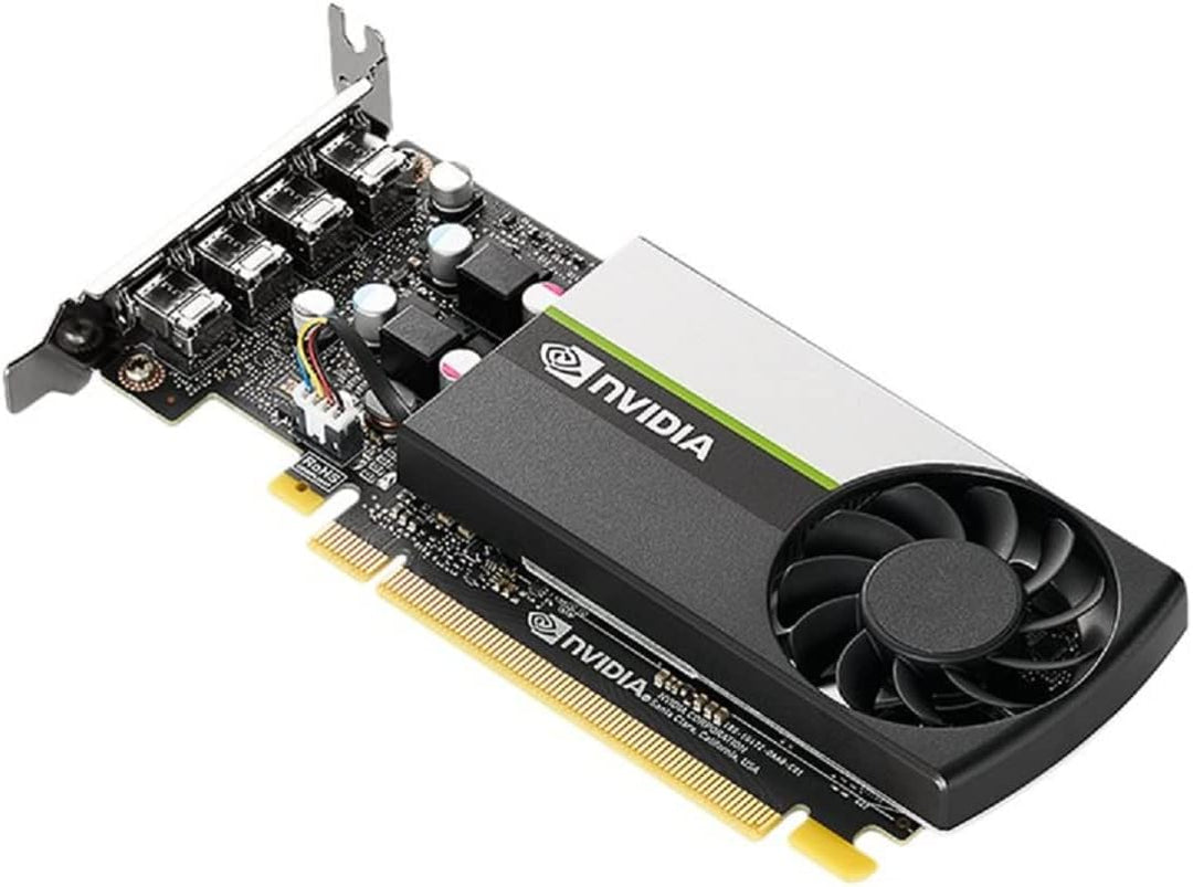 PNY VGA-kompatibler Quadro T1000 8GB LP OEM-Version, VCNT1000-8GB-SB, Schwarz