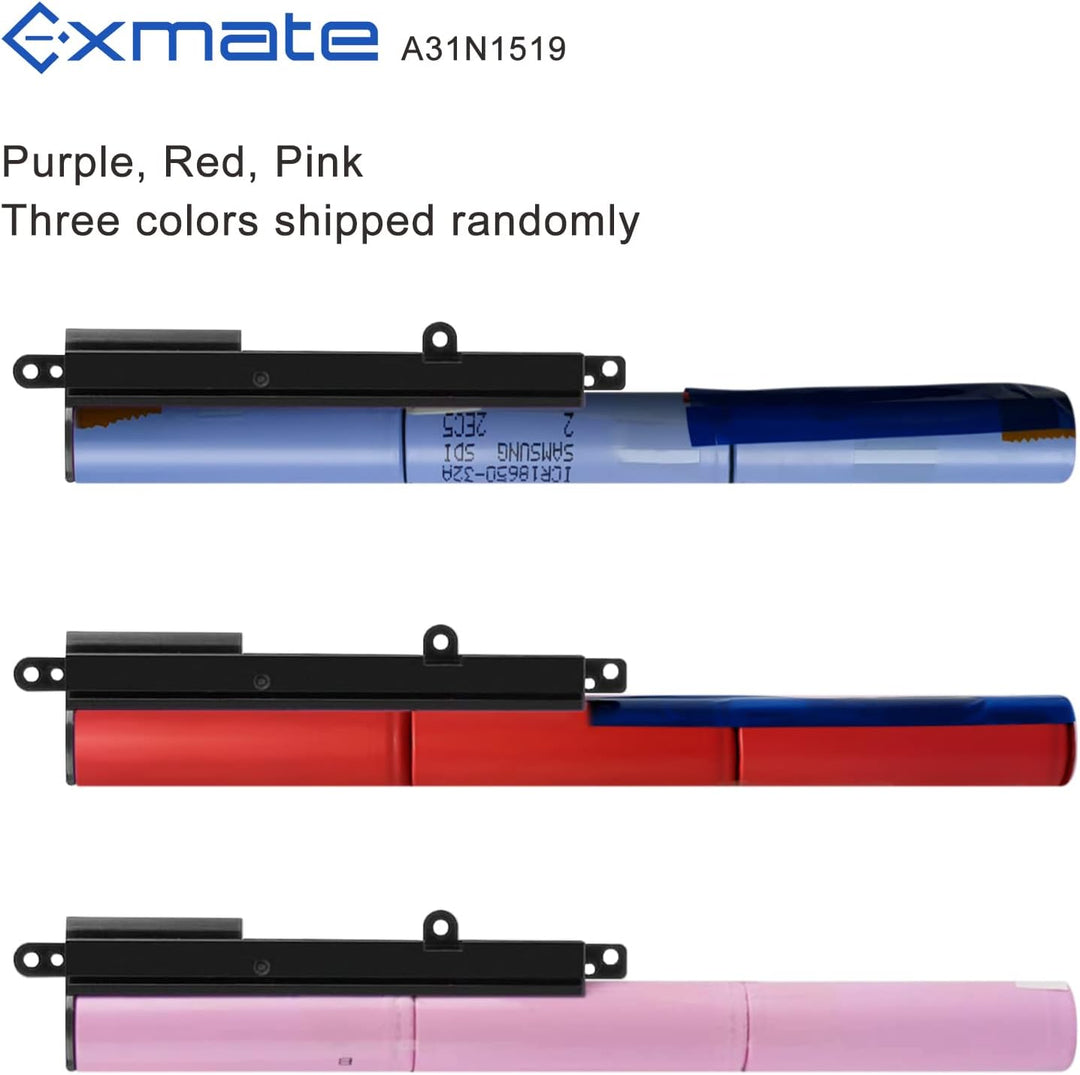 Exmate Laptop-Akku A31N1519 für Asus X540 X540LA X540LJ X540S X540SA X540SC X540YA F540 F540L F540LA