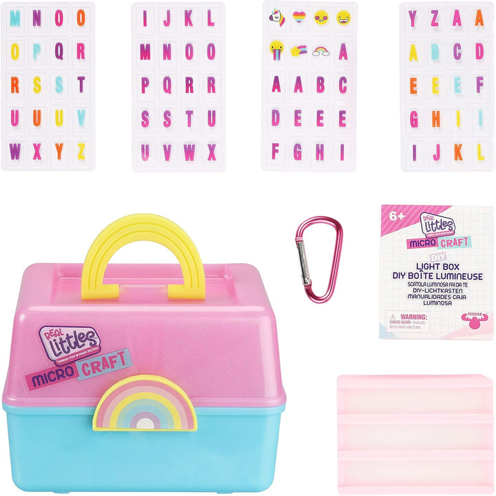Cefa Toys Real Littles Mini-Lichtbox, Blau und Violett (00257), Lichtbox