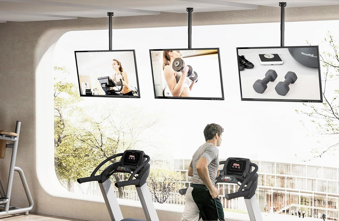My Wall bewegliche TV Deckenhalterung – HD8L, Deckenhalterung für Fernseher 43"-86", drehbar & neigb