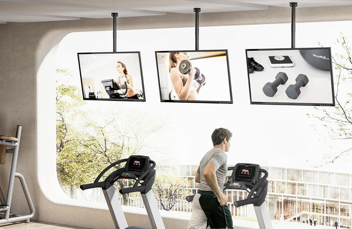 My Wall bewegliche TV Deckenhalterung – HD8L, Deckenhalterung für Fernseher 43"-86", drehbar & neigb