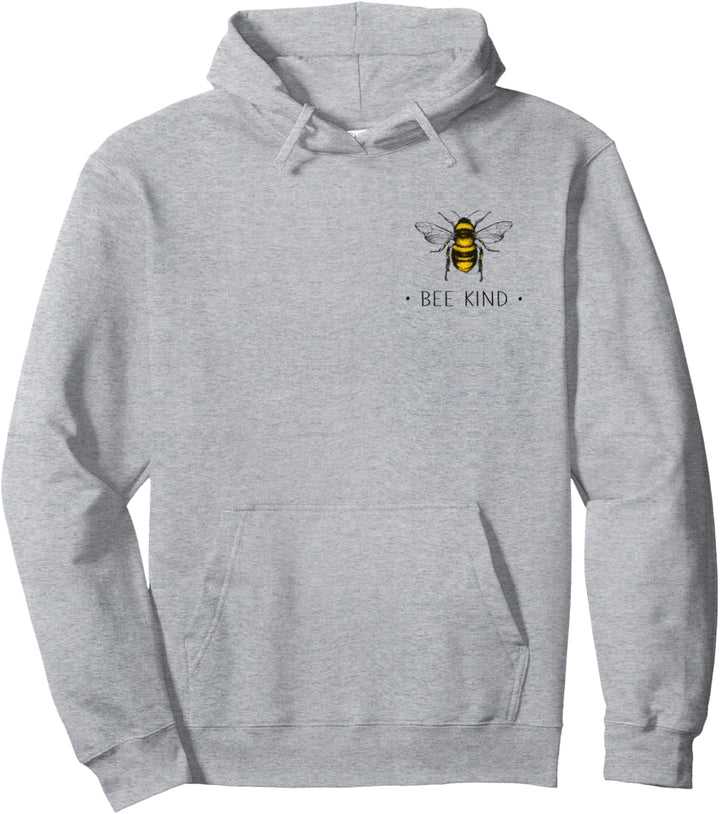 Bee Kind Summer Feminist Be Kind Kindness Gift for Men Women Pullover Hoodie