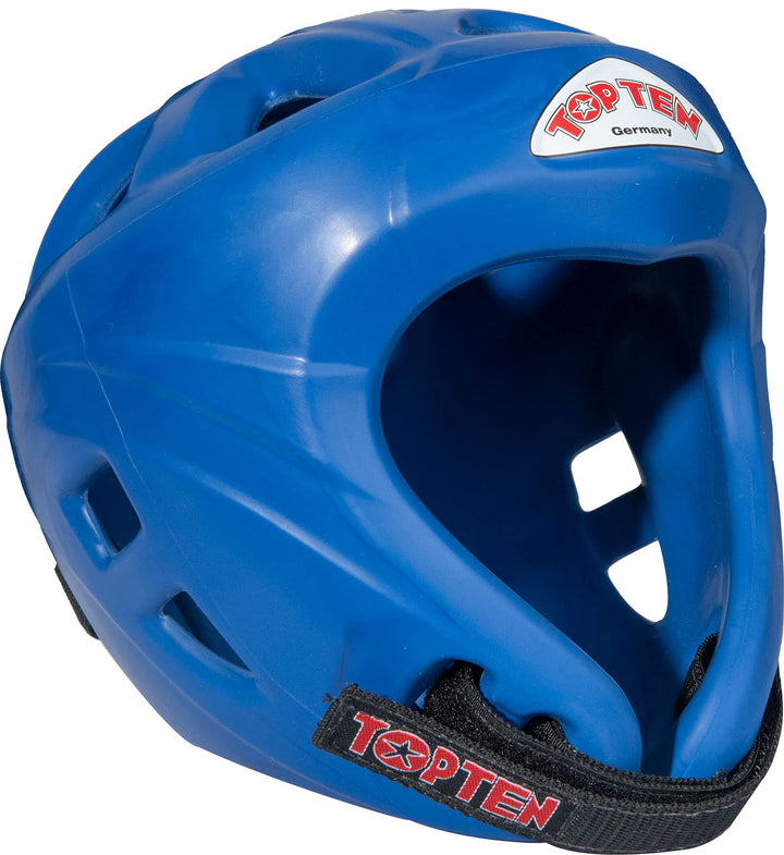 TOP TEN Kopfschutz „Avantgarde“ (WAKO Approved) Blau S, Blau S