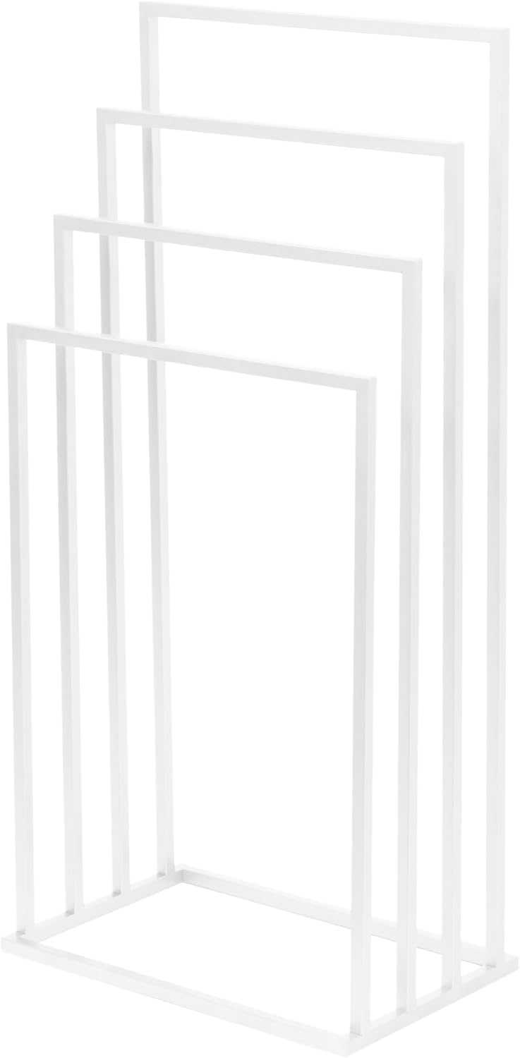 Handtuchhalter Stehend - Handtuchständer Freistehend - BxTxH 45 x 29 x 96cm - aus Metall, mi Anti-Ru