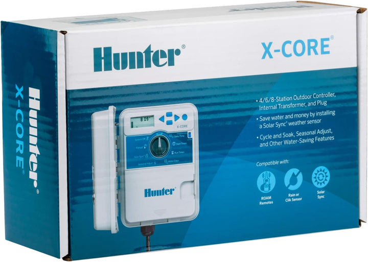 Hunter Sprinkler XC400 X-Core 4-Station Outdoor XC-400 Controller Timer, S