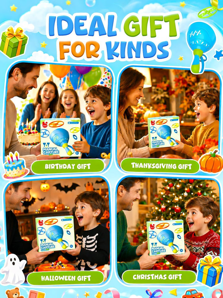 Kssvzz Outdoor Spielzeug für Kinder4 5 6 7 8 - Propeller Spielzeug Launcher | 2 Stück Gartenspielzeu