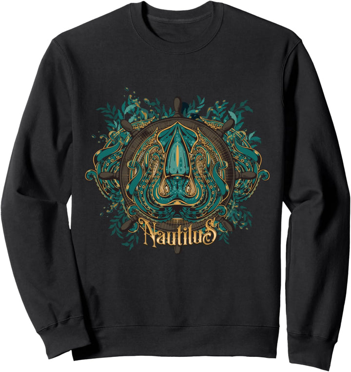 Cooles, künstlerisches Vintage-Nautilus-Design Sweatshirt