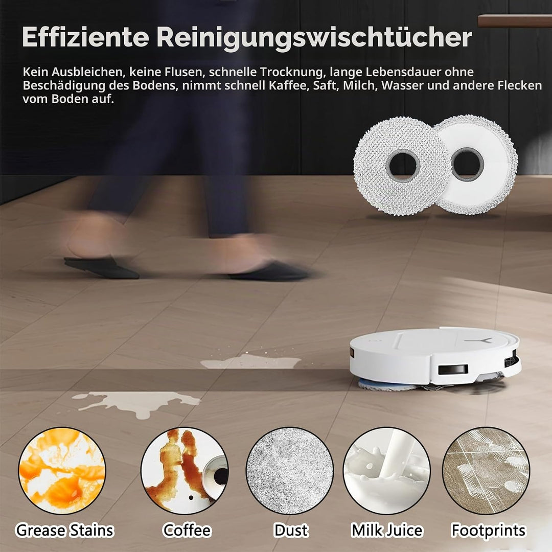 Zubehör Kompatibel mit Ecovacs Deebot T50 Pro Omni / T50 Omni /T50 Max /T50 Pro Staubsauger Ersatzte