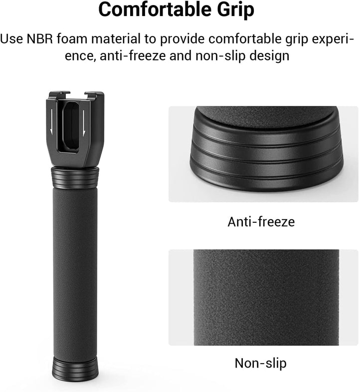 SMALLRIG Handadapter Holder Interview Grip Interview Mikrofon Griff Adapter für RODE Wireless Go II-
