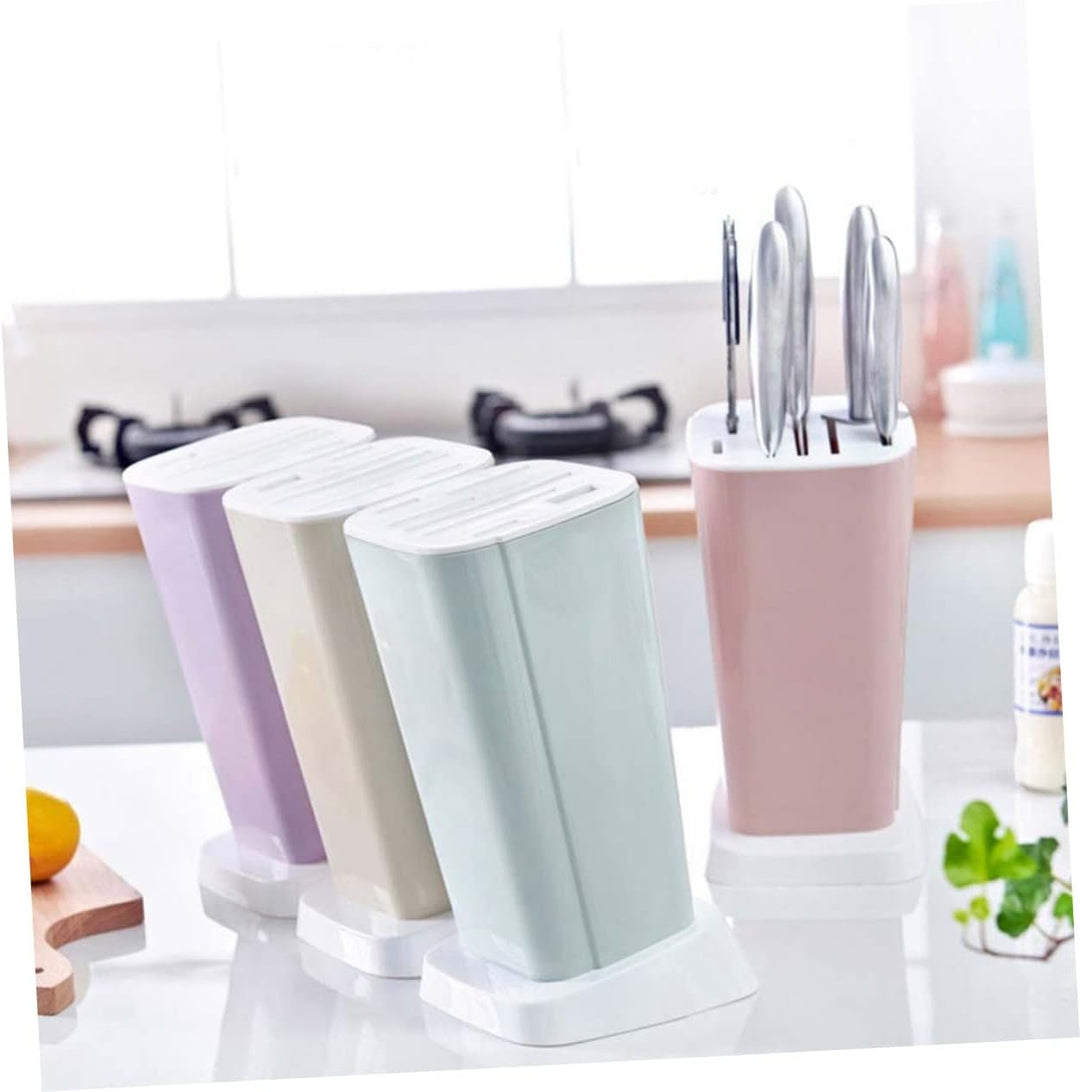 DOITOOL Kreativer Küchenmesserhalter Pp Material Abnehmbar Drehbar Küchenregal Messeraufbewahrung Or