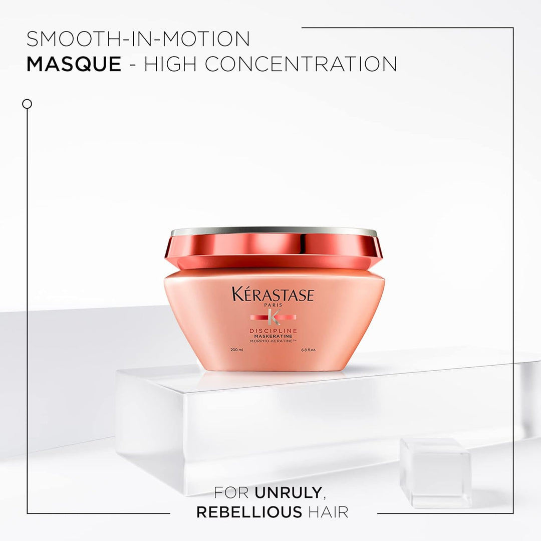 Kérastase Haarmaske für widerspenstiges und strapaziertes Haar, Glättend mit Anti-Frizz Effekt, Mask