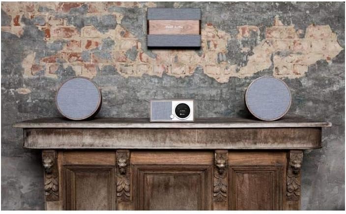 Tivoli Audio 815097018094 "Art Line Model SUB WLAN Subwoofer Walnut/Grau, Walnut/Grau