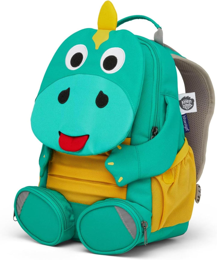 Affenzahn Grosser Freund Kindergartenrucksack für 3-5 Jährige Kita Verspielt Funktional 8L Volumen -