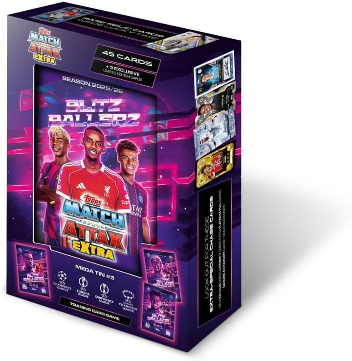Topps UCC Match Attax Extra 2026 - Mega Dose - Goliaths - enthält 48 Karten einschliesslich 3 Goliat