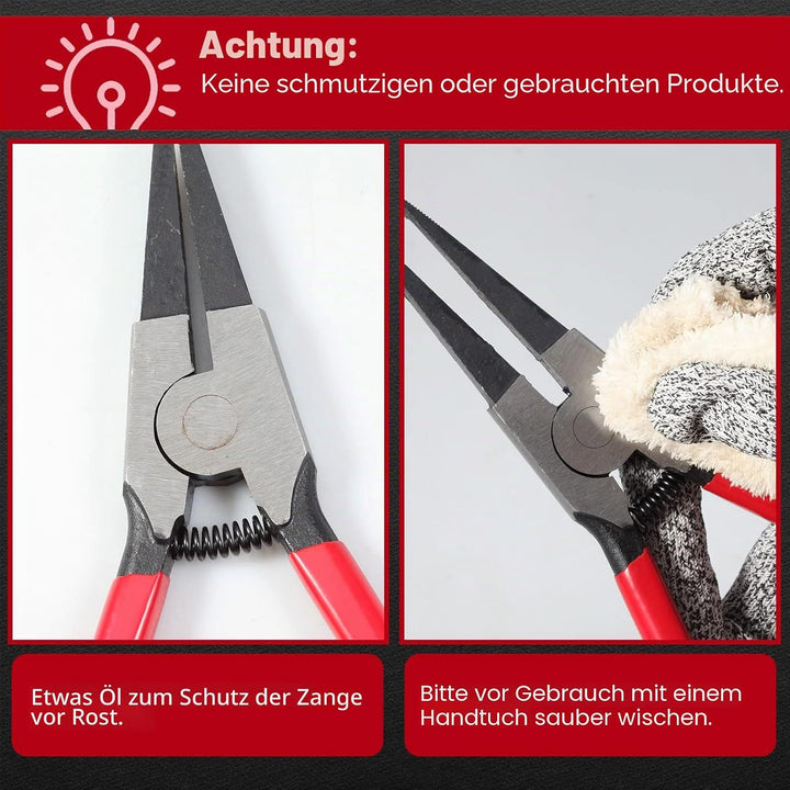 SPEEDWOX 11 Zoll Sicherungsring Zange Spezielle Sicherungsring Zange zum Entfernen Installieren Scha
