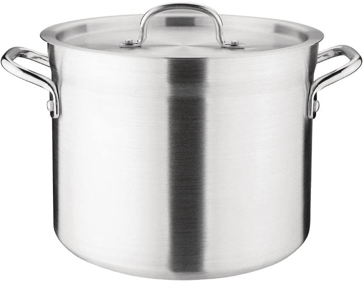 Vogue Kochtopf, tief, 11,4 l, 231 x 254 mm, Aluminium-Kochtopf/Saucenpfanne 231(d)mm x 254(dia)mm.,