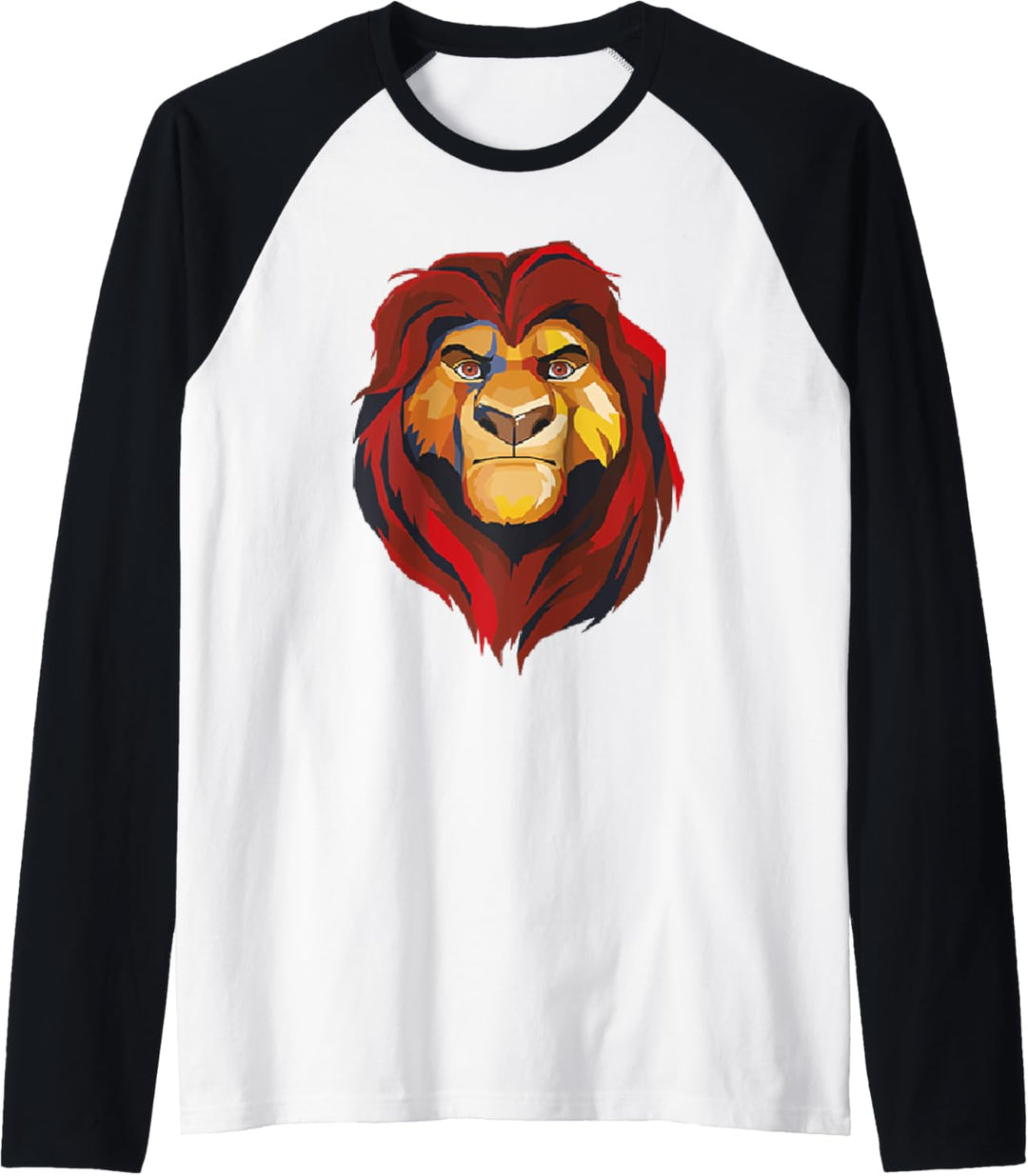Disney Lion King Mufasa Geometrics Raglan