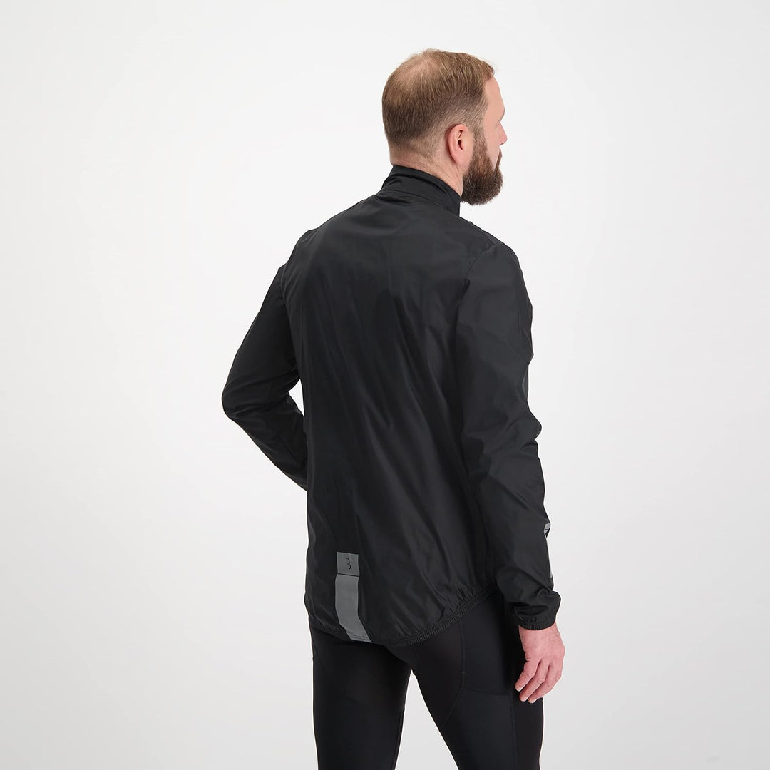 BBB Cycling FahrradJacke Herren und Damen | Wasserabweisend Winddicht Leicht Reflektierend | Rennrad