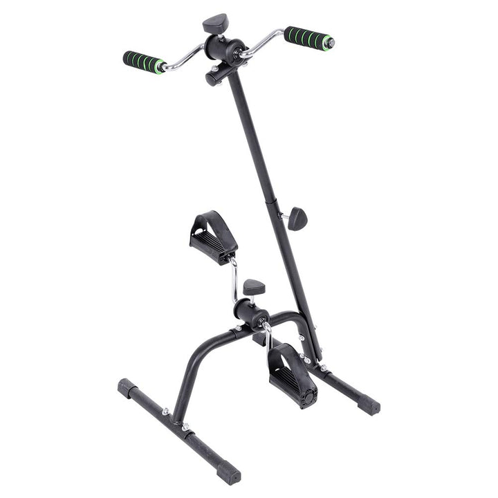 Mini-Heimtrainer, Arm- und Beinübung, Fahrrad Training für ältere Menschen mit Behinderungen, Schwar