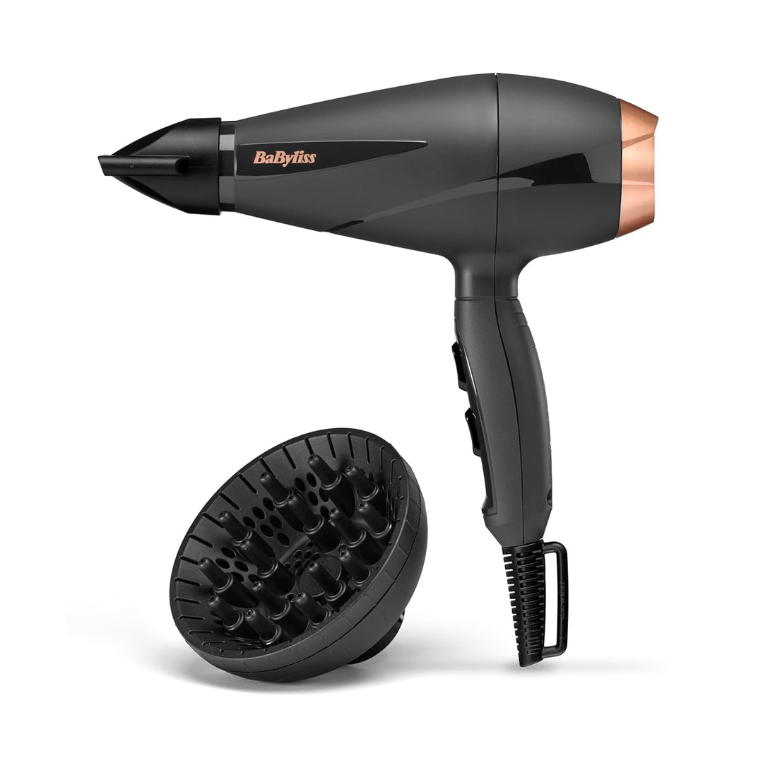 BaByliss Smooth Pro 2100 Haartrockner, Föhn mit leistungsstarken 2100 Watt, Made In Italy, Ionen-Tec