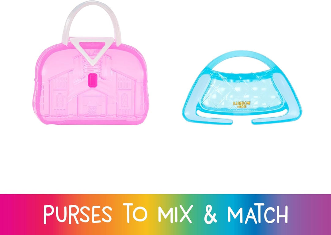 Rainbow High Amaya's Rainbow Closet Spielset - mit Exklusiver Regenbogen-Puppe, Mode, Schuhen, Handt