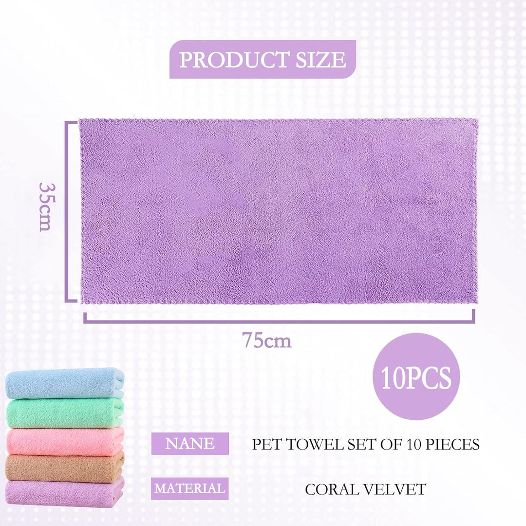 XZEIT 10 Stück Meerschweinchen Decken Hamster Fleece Käfig Liner Weiche Meerschweinchen Zubehör Klei