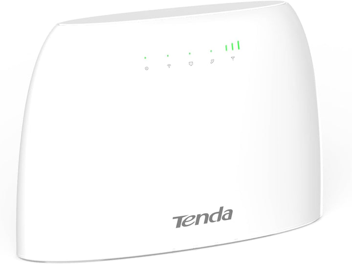 Tenda 4G03 4G LTE Router, WLAN Router für SIM-Karten (CAT4, 150Mbit/s im Download, 300Mbit/s 2,4GHz)