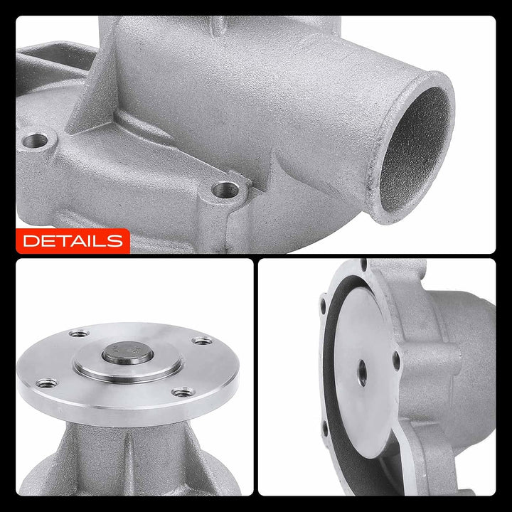 Frankberg Wasserpumpe Kompatibel mit 2500-3.3 E3 2.5L-3.0L 1968-1977 5er E12 2.5L 2.8L 1973-1981 6er