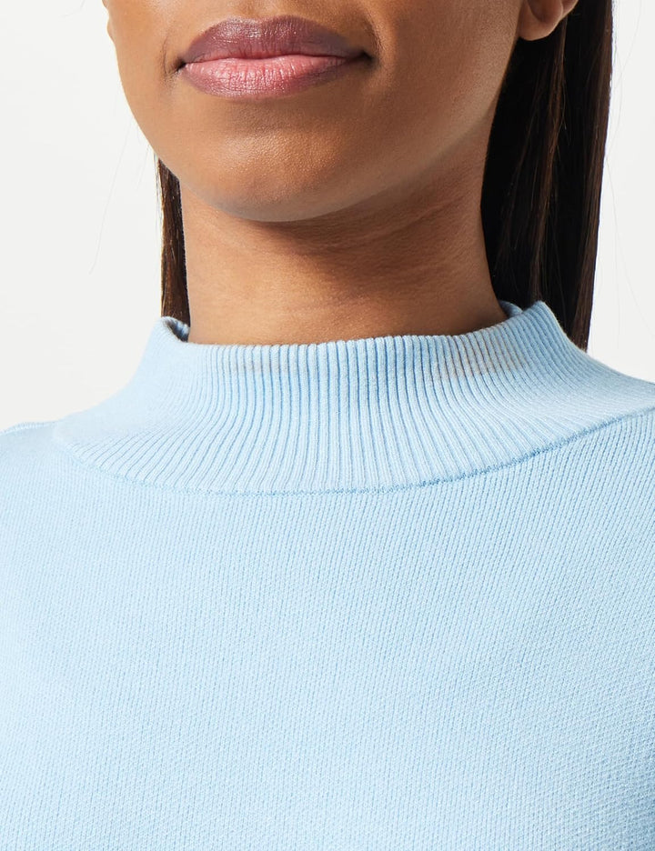 YAS Damen Yasfonny Ls Knit Pullover S. Noos Strickpullover XL Clear Sky, XL Clear Sky