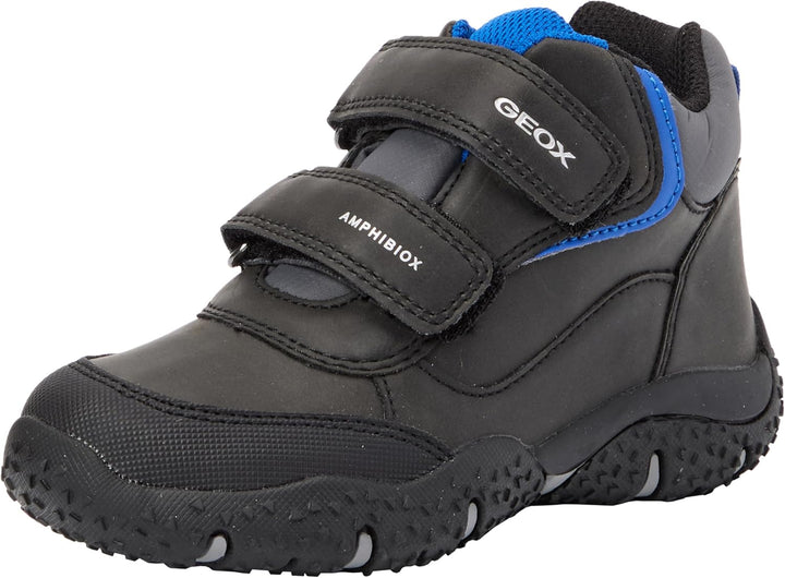 Geox Jungen B Baltic Boy B Abx ASneaker 26 EU Schwarz, 26 EU Schwarz