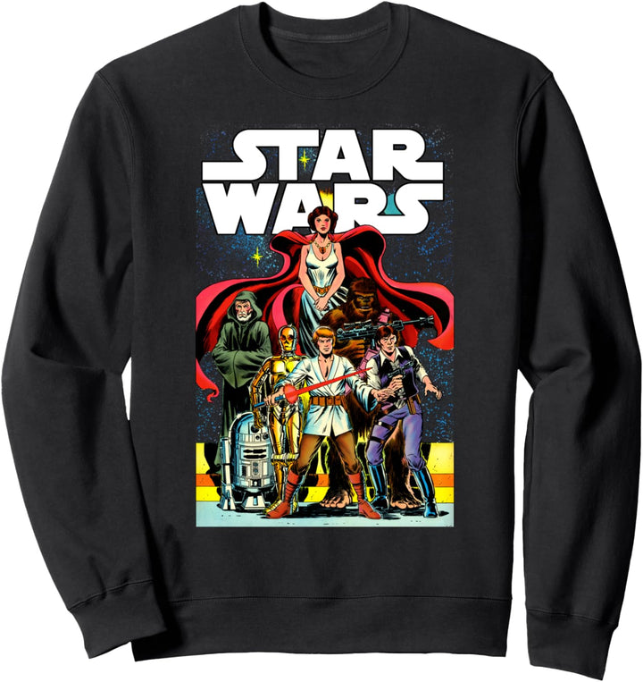Star Wars Group Shot Rebels Comic Cover Poster Sweatshirt