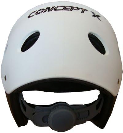 Concept X Kite + Surf Helm CX Pro Wassersporthelm in Carbon, Weiss, Schwarz, grün oder blau Weiss M,