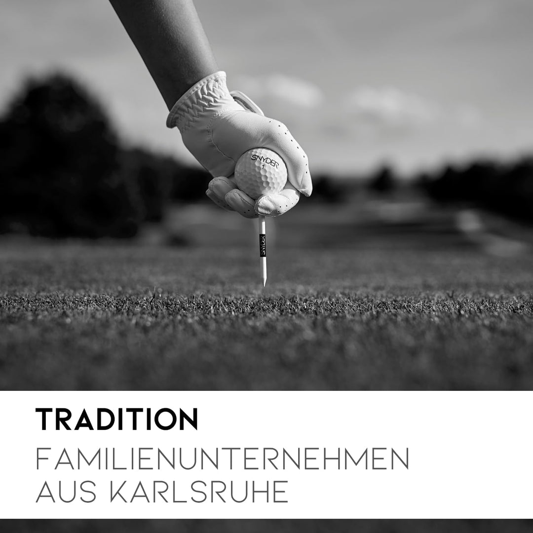 SNYDER - SNY DIST Premium Golfbälle | 20 Stück im Ballnetz | Ideal für: Maximale Ballgeschwindigkeit
