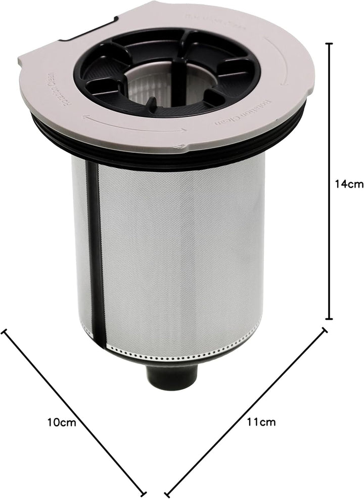 Filter kompatibel mit/Ersatzteil für Bosch 12050162 BKS1051GQC Unlimited 10 Handstaubsauger