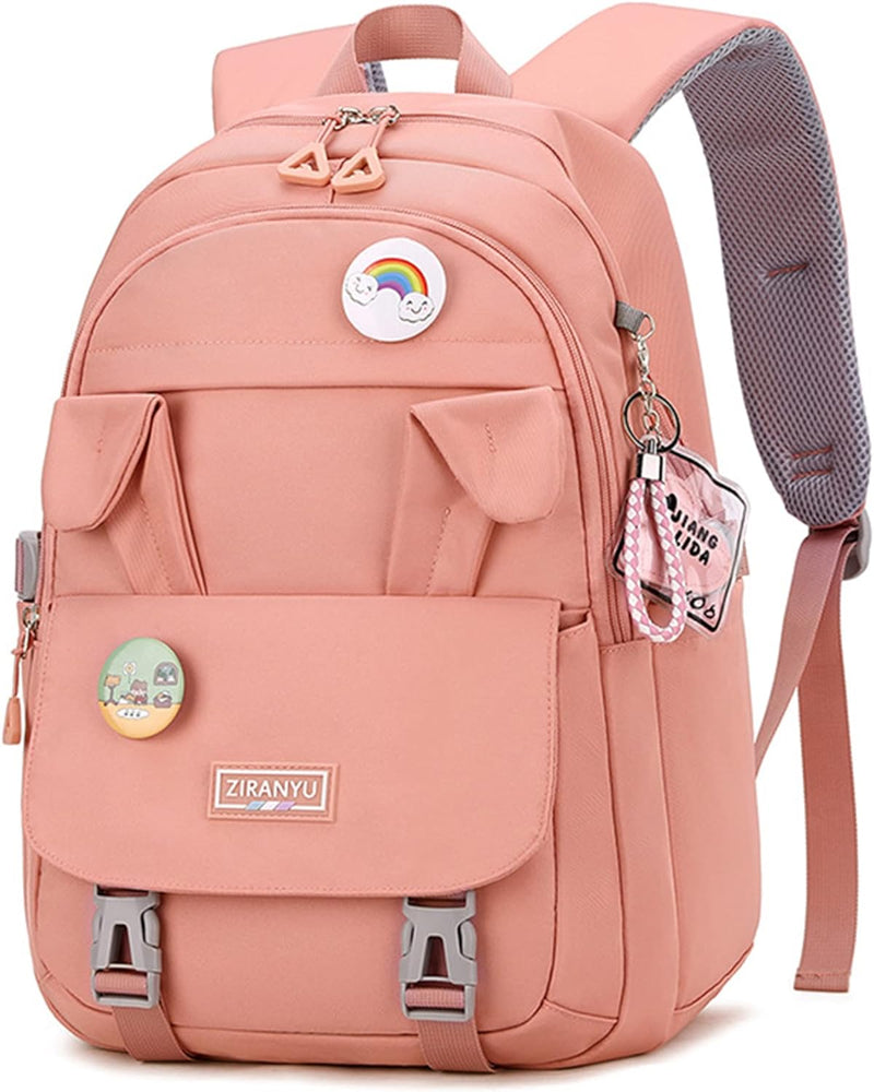 Makukke Rucksack Damen - Schulrucksack Mädchen Teenager Schulranzen, Uni Schultasche mit Laptopfach