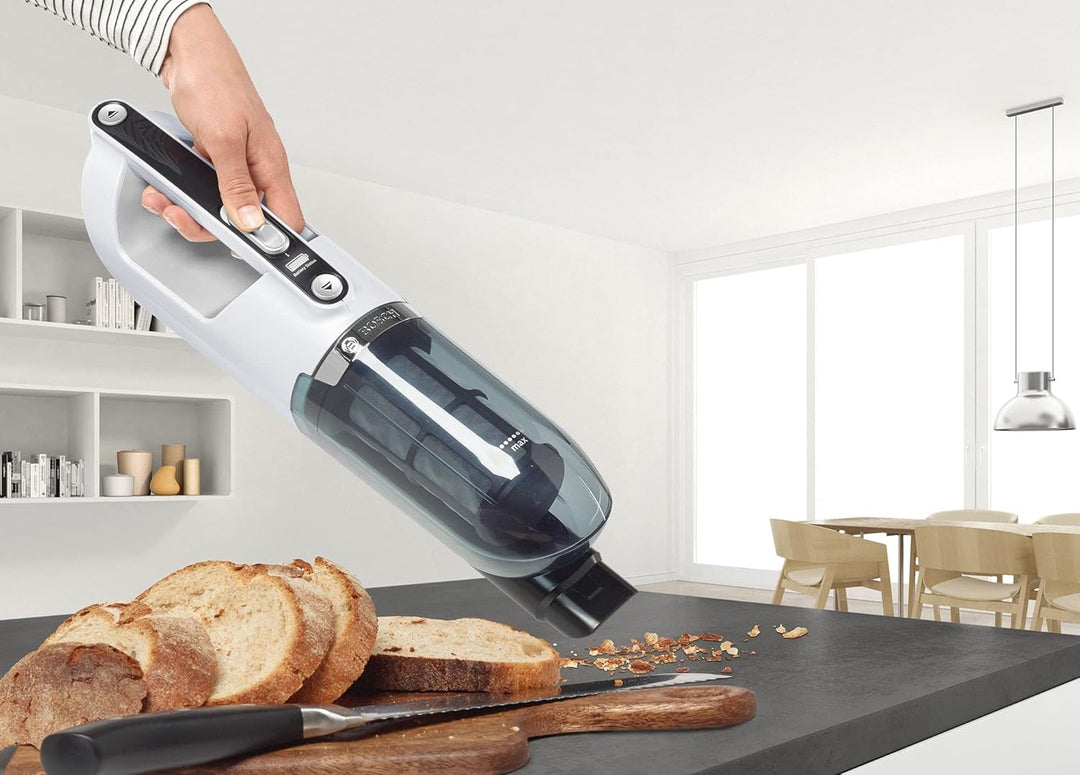 Bosch Serie 4 Akku-Staubsauger Flexxo 25.2V Weiss BBH32551 Polar White Metallic, Polar White Metalli