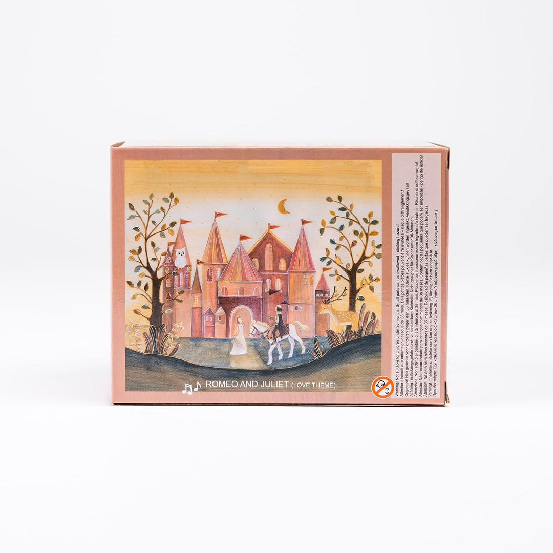 Egmont Toys Musikalische Schmuckdose – Schmuckkästchen Handkurbel-Spieluhr „Ballerina“ in 6 Designs