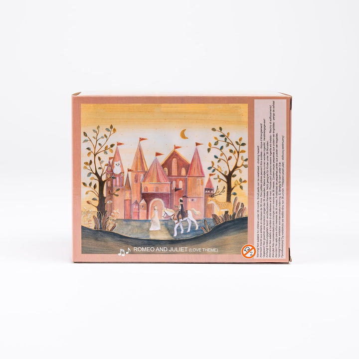 Egmont Toys Musikalische Schmuckdose – Schmuckkästchen Handkurbel-Spieluhr „Ballerina“ in 6 Designs