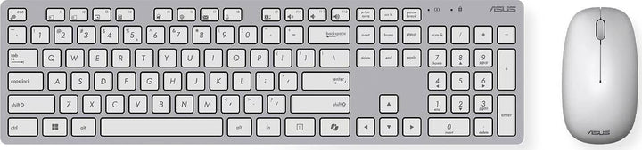ASUS W5000 Wireless Keyboard+Maus Set Copilot DE Layout weiss