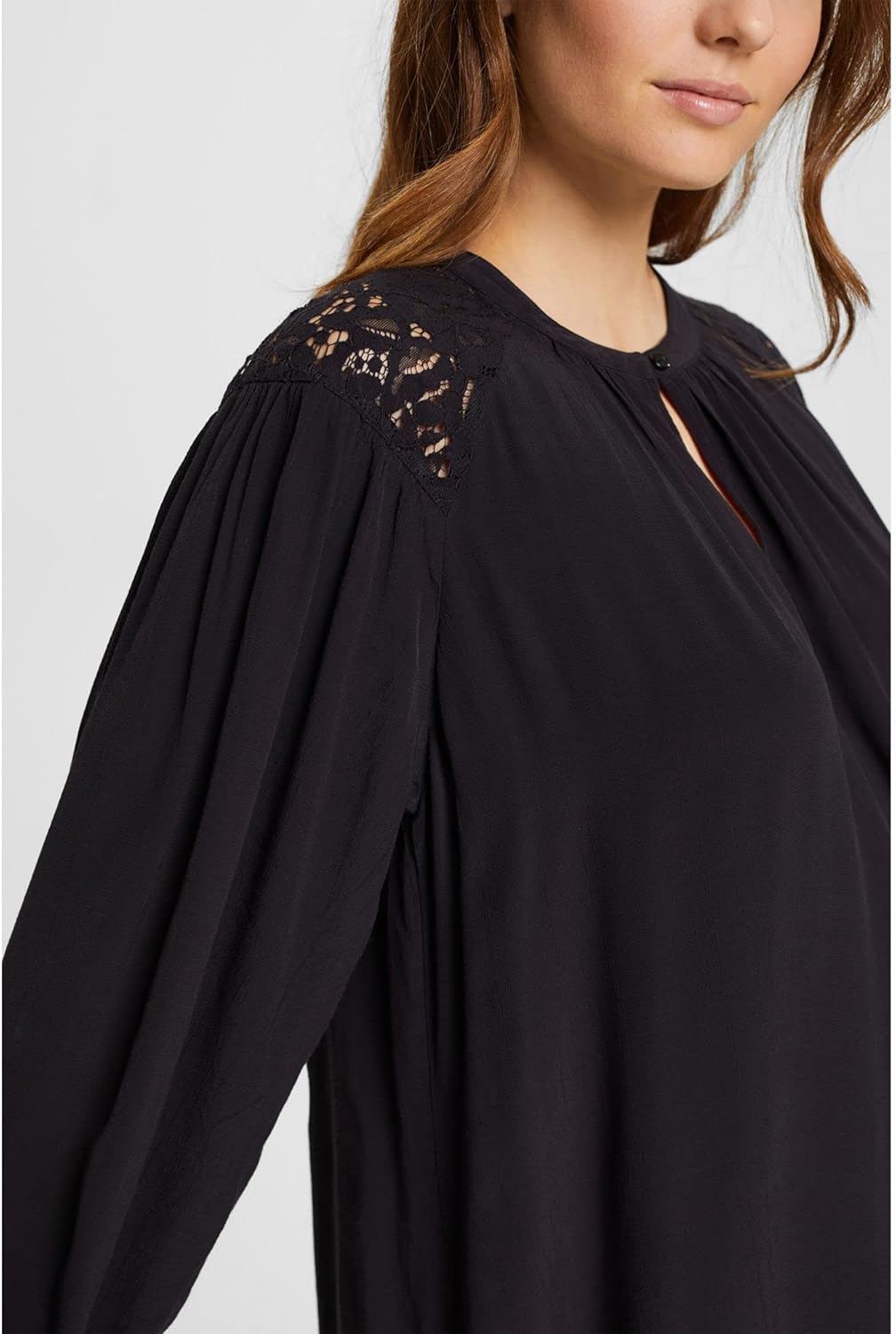ESPRIT Damen Kleid, 001/Black