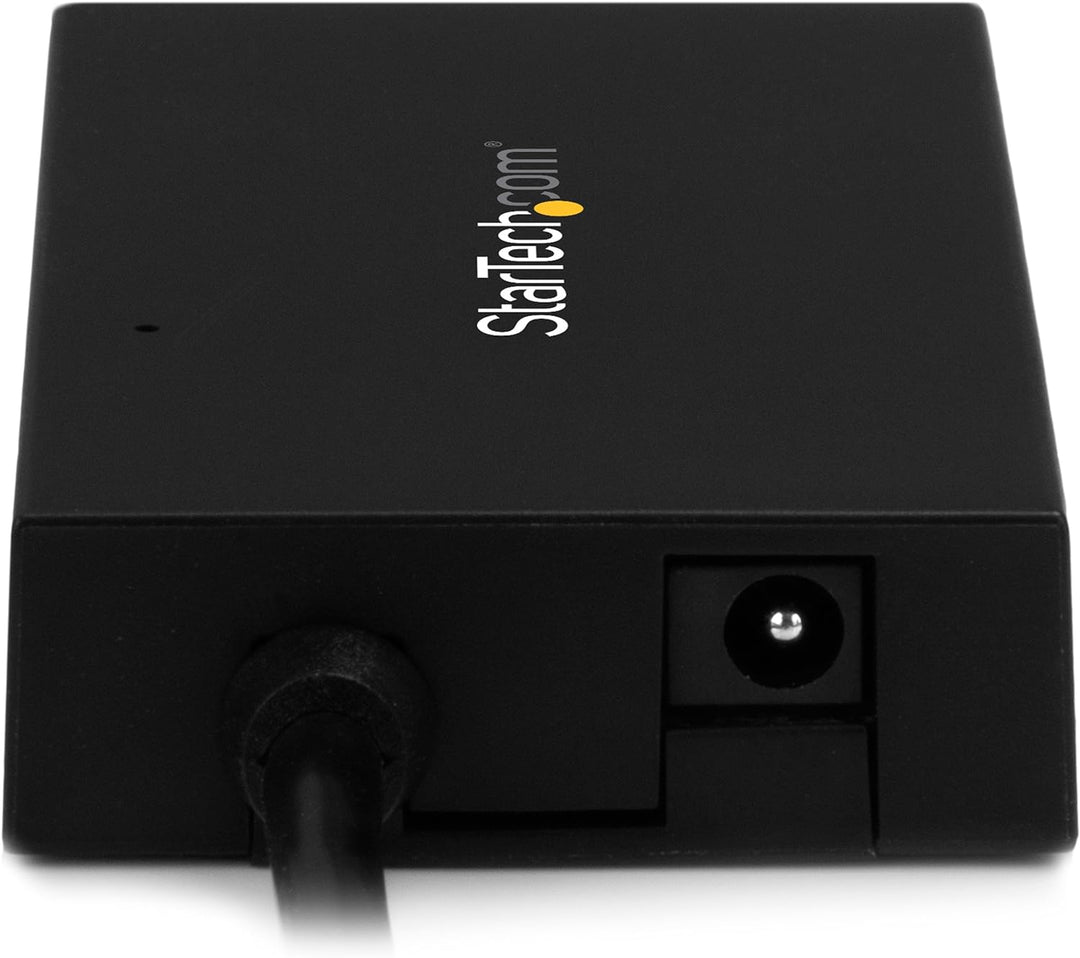 StarTech.com 4 Port USB 3.0 Hub - USB-C zu 4x USB-A - Inklusive Netzteil - Kompakter USB C Hub - USB