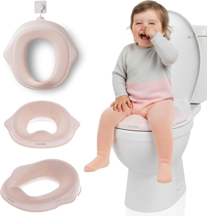 sun baby Kinder Toilettensitz, Toilettenaufsatz für kinder 2 bis 6 Jahren - rutschfest, profilierte