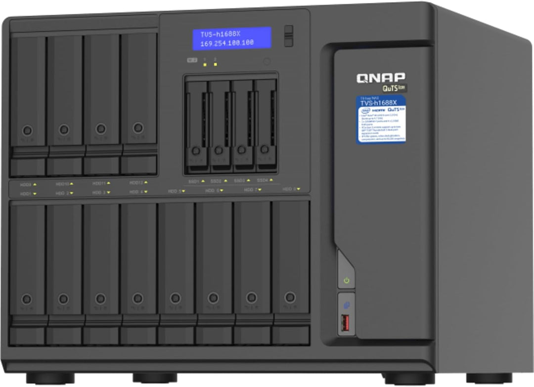 Qnap TVS-h1688X-W1250-32G NAS 16-Bay