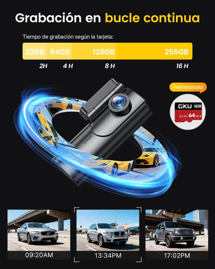 GKU Dash Cam (D600-ES)