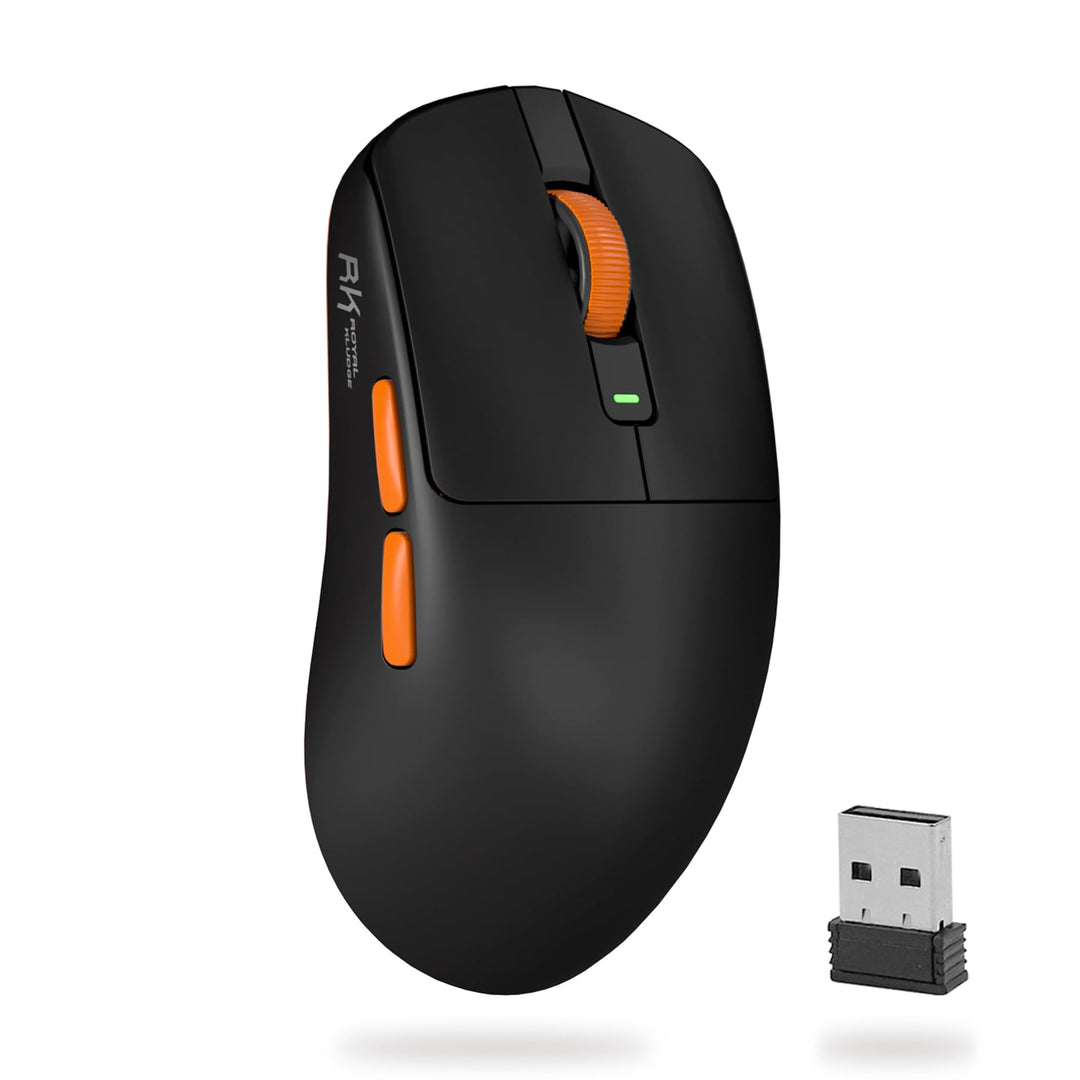 RK ROYAL KLUDGE M30 Gaming Mouse Wireless, 12000 DPI PixArt PAW3311 Sensor, 41g Ultralight, 1000Hz P