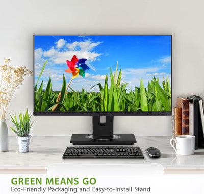 Viewsonic VG2448A-2 60,5 cm (24 Zoll) Büro Monitor (Full-HD, IPS-Panel, HDMI, DP, USB 3.0 Hub, Höhen