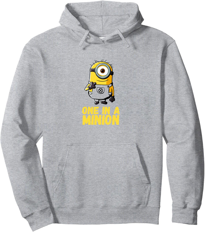 Despicable Me Minions Carl Transparent Trousers In A Minion Pullover Hoodie