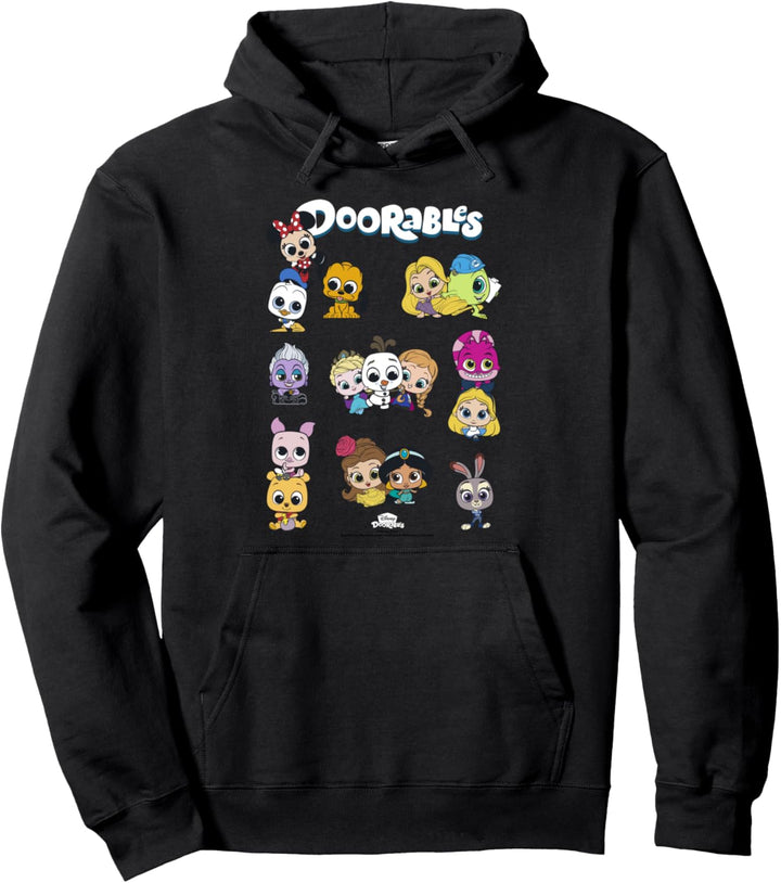 Disney Doorables Group Shot Portraits Pullover Hoodie