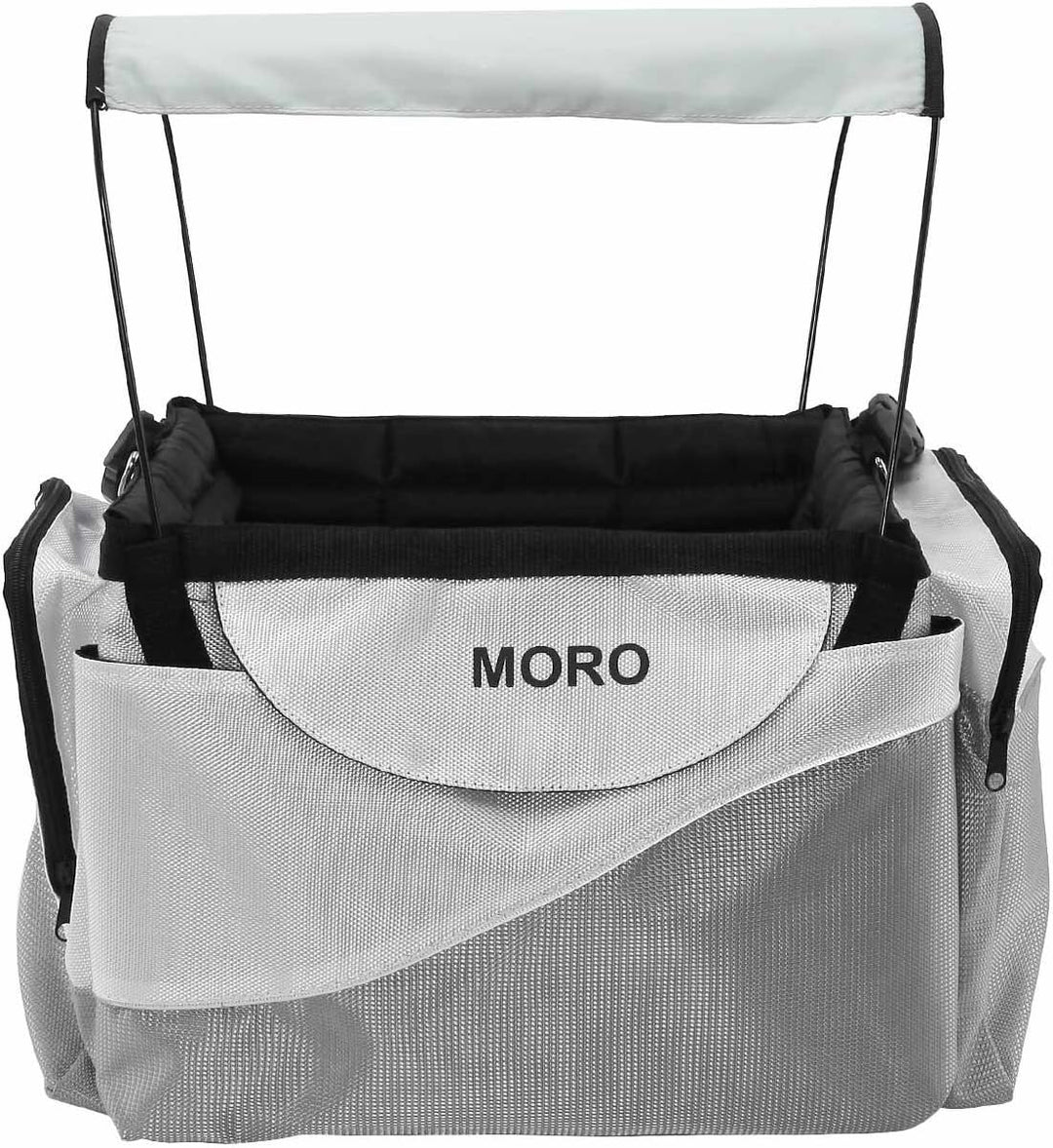 Moro Haustier-Fahrradkorb für Hunde, Welpen, Katzen, Outdoor-Reisetasche, Hundehütte mit Sonnenschut