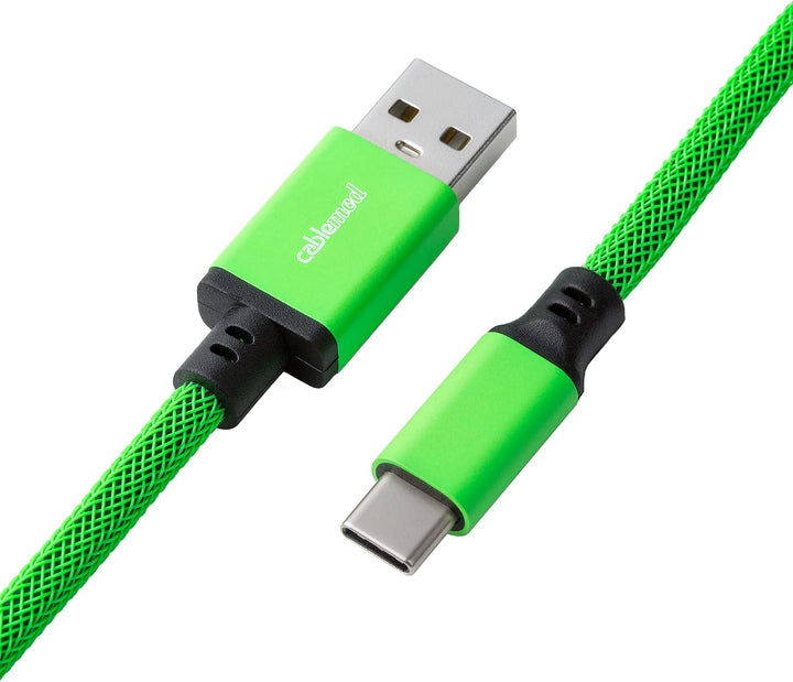 CableMod Classic Coiled Keyboard Cable - Spiralkabel für Tastatur USB C auf USB Typ A - Gaming Tasta
